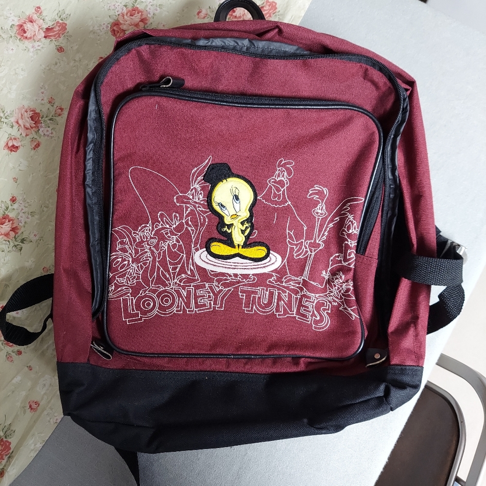 1995 Looney Tunes Tweety backpack